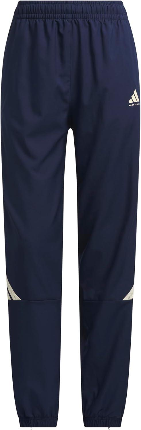 imageadidas Womens Crazylite Woven Basketball PantsNight IndigoWarm Vanilla