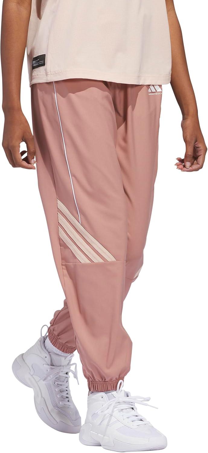 imageadidas Womens Crazylite Woven Basketball PantsWarm ClayHalo Blush