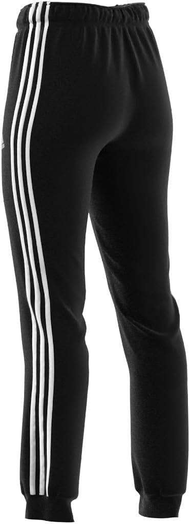 imageadidas Womens Essentials Warmup 3Stripes Slim Tapered Track PantsBlack