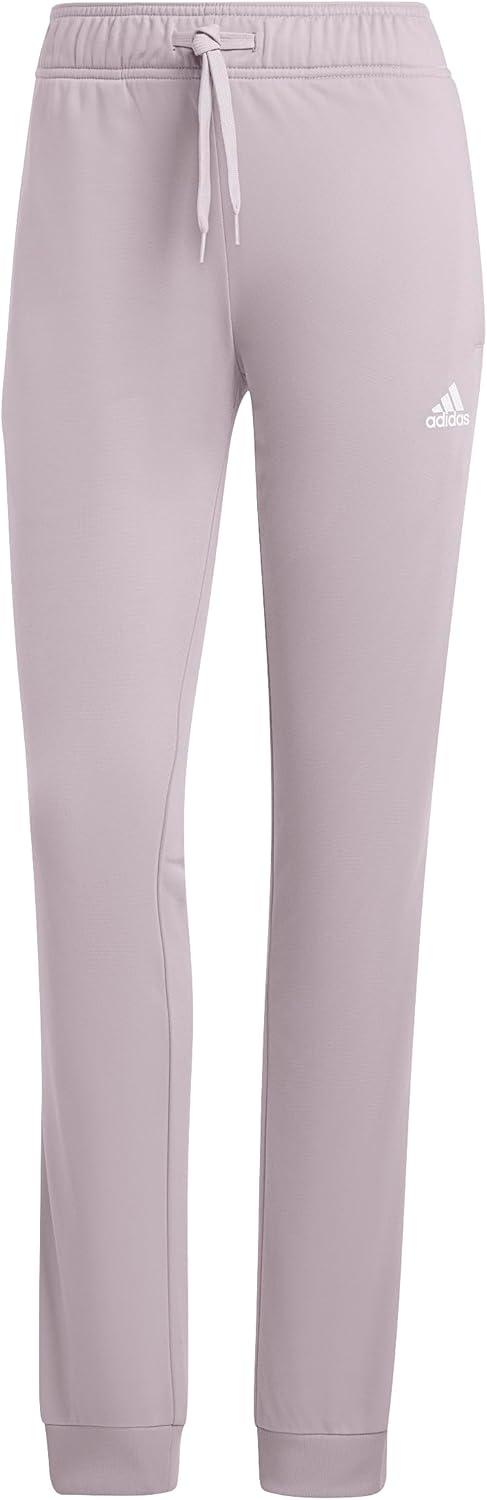 imageadidas Womens Essentials Warmup 3Stripes Slim Tapered Track PantsPreloved Fig