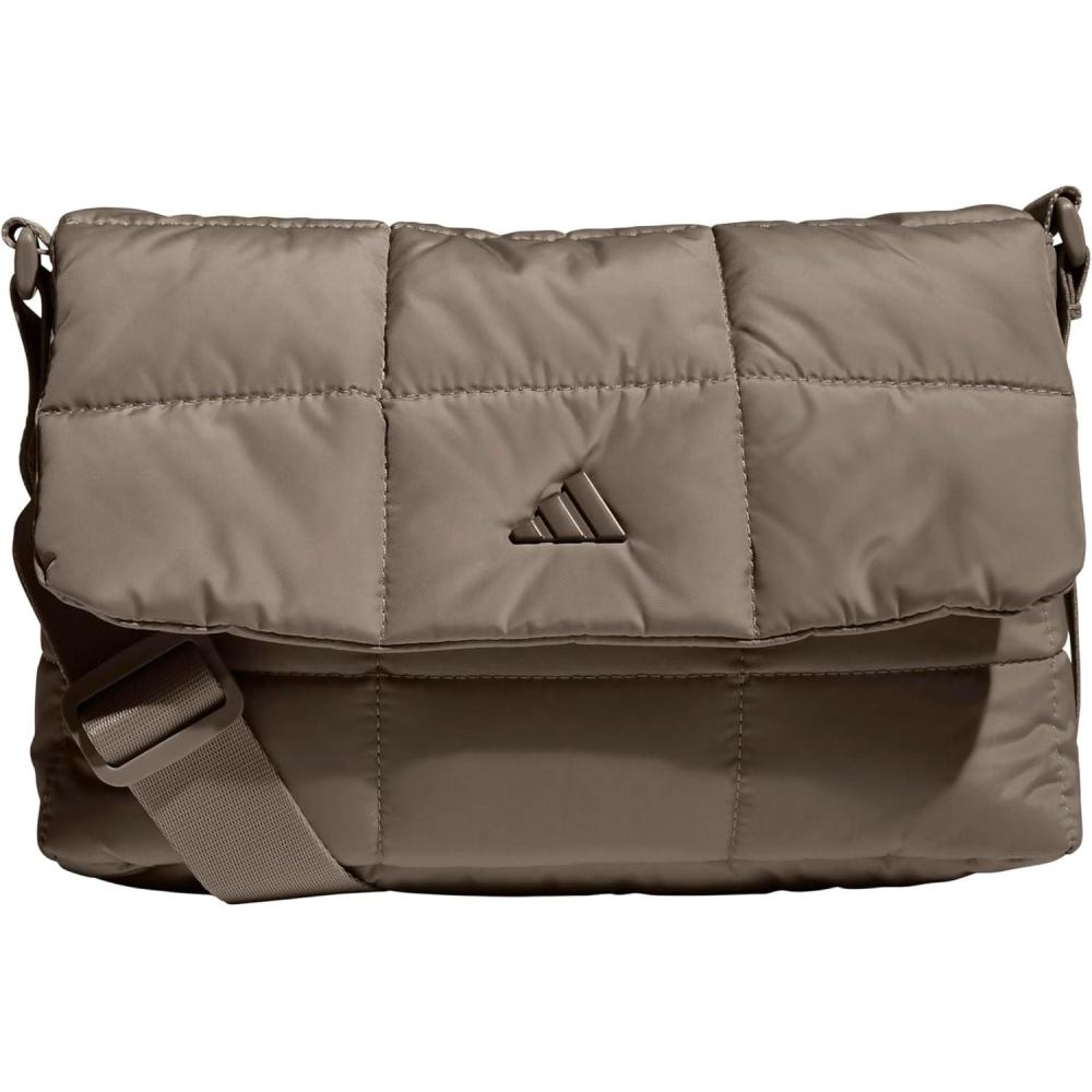 imageadidas Puffer Bag Crossbody for Women  QuiltedChalky Brown