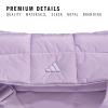 imageadidas Puffer Bag Crossbody for Women  QuiltedPowder Plum Purple