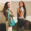 imageadidas Puffer Bag Crossbody for Women  QuiltedPowder Teal Green