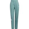 imageadidas Womens Crazylite Woven Basketball PantsPowder TealWhite