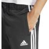 imageadidas Womens Essentials Warmup 3Stripes Slim Tapered Track PantsBlack