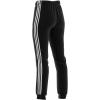 imageadidas Womens Essentials Warmup 3Stripes Slim Tapered Track PantsBlack