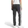 imageadidas Womens Essentials Warmup 3Stripes Slim Tapered Track PantsBlack