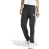 imageadidas Womens Essentials Warmup 3Stripes Slim Tapered Track PantsBlack