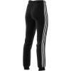 imageadidas Womens Essentials Warmup 3Stripes Slim Tapered Track PantsBlack