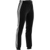 imageadidas Womens Essentials Warmup 3Stripes Slim Tapered Track PantsBlack