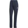 imageadidas Womens Essentials Warmup 3Stripes Slim Tapered Track PantsLegend Ink