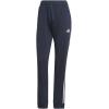imageadidas Womens Essentials Warmup 3Stripes Slim Tapered Track PantsLegend Ink