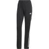 imageadidas Womens Essentials Warmup 3Stripes Slim Tapered Track PantsBlack