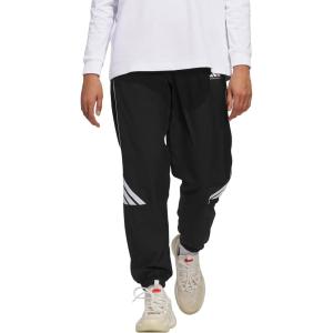 imageadidas Womens Crazylite Woven Basketball PantsBlackWhite