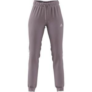 imageadidas Womens Essentials Warmup 3Stripes Slim Tapered Track PantsPreloved Fig