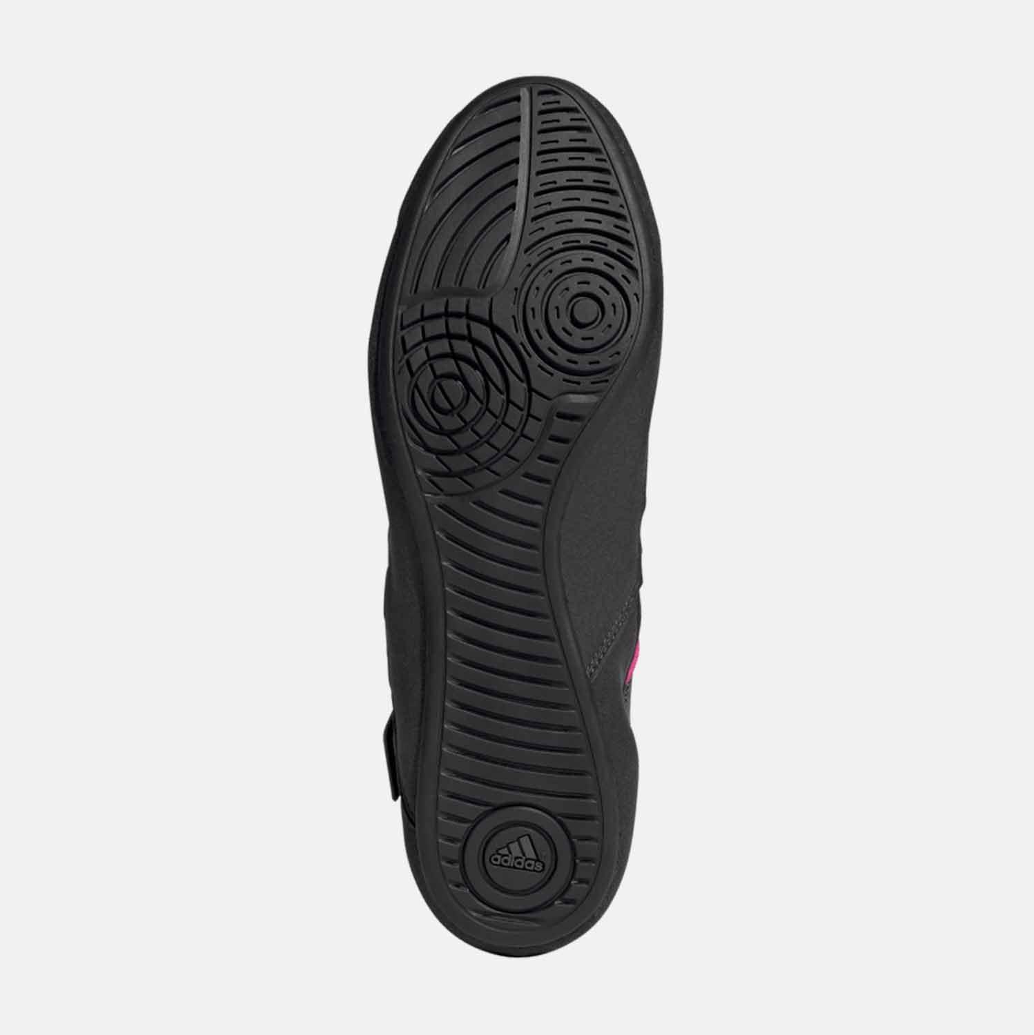 imageadidas HVC Wrestling ShoesBlackCharcoalHot Pink