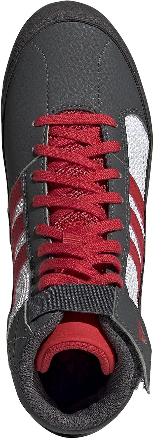 imageadidas HVC Wrestling ShoesGreyWhiteRed
