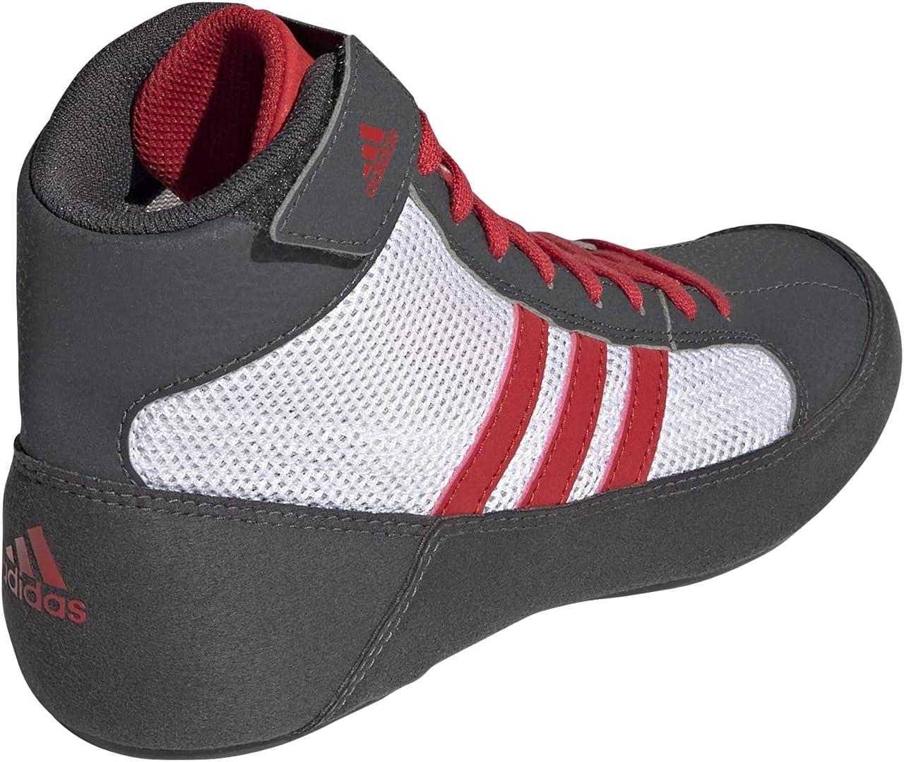 imageadidas HVC Wrestling ShoesGreyWhiteRed