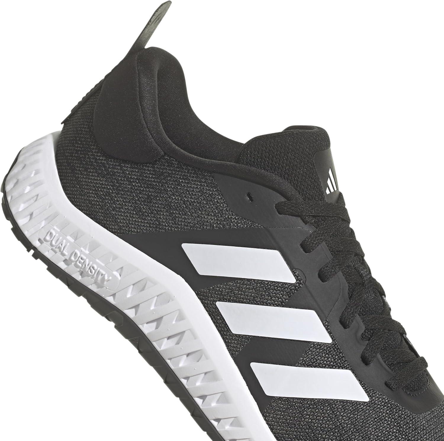 imageadidas UnisexAdult Everyset Training SneakerBlackWhiteWhite