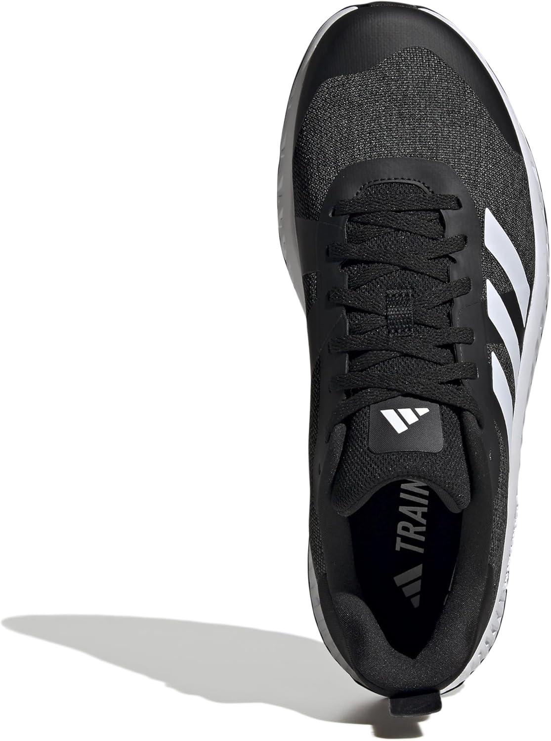 imageadidas UnisexAdult Everyset Training SneakerBlackWhiteWhite