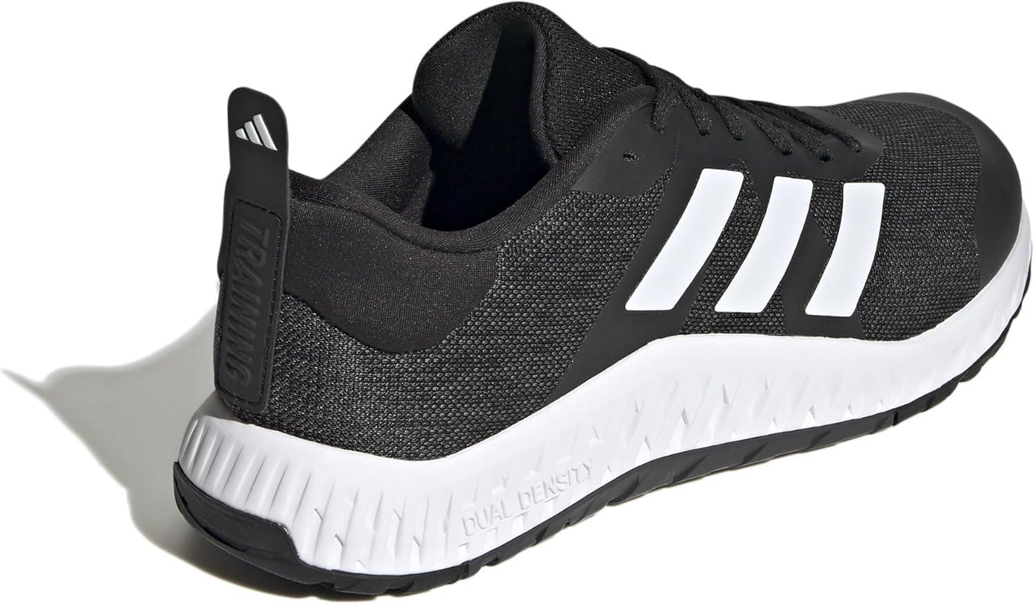 imageadidas UnisexAdult Everyset Training SneakerBlackWhiteWhite