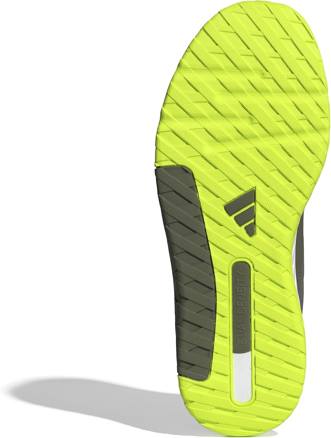 imageadidas UnisexAdult Everyset Training SneakerOlive StrataBlackLucid Lemon