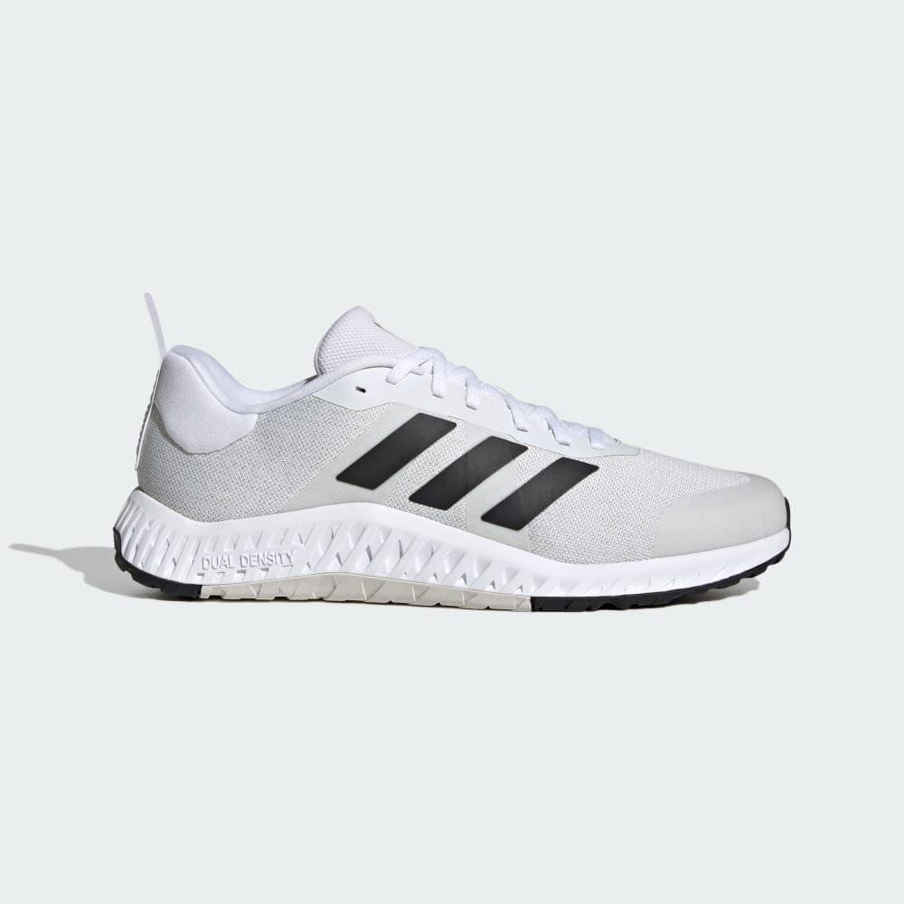 imageadidas UnisexAdult Everyset Training SneakerWhiteBlackGrey