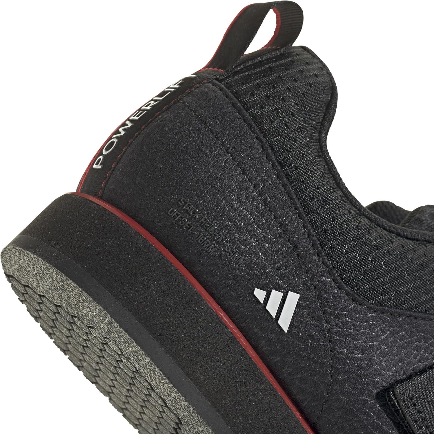 imageadidas UnisexAdult Powerlift 5Core BlackFootwear WhitePure Bee Ih8238