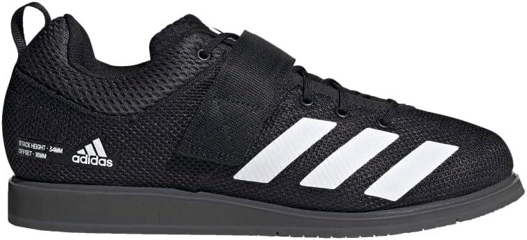 imageadidas UnisexAdult Powerlift 5Core BlackFtwr WhiteGrey Six