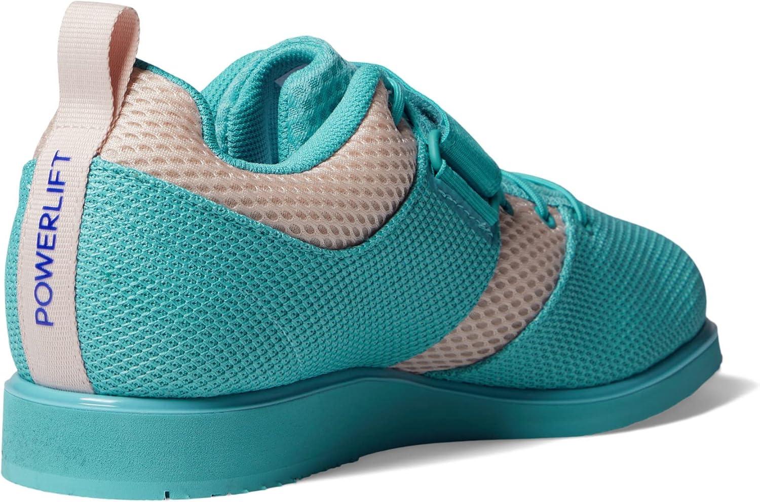 imageadidas UnisexAdult Powerlift 5Preloved BlueWhiteSolar Red