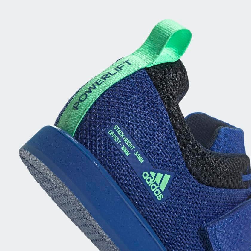 imageadidas UnisexAdult Powerlift 5Royal BlueCloud WhiteBeam Green