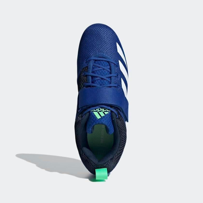 imageadidas UnisexAdult Powerlift 5Royal BlueCloud WhiteBeam Green