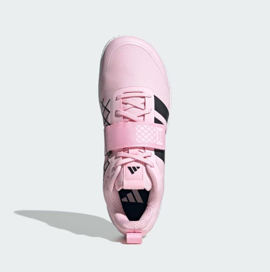 imageadidas UnisexAdult The Total 20 Weightlifting Shoes SneakerClear PinkCarbonWhite