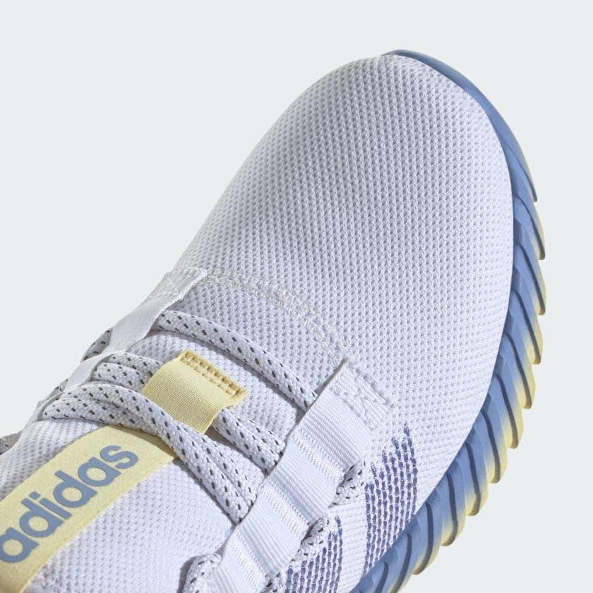 imageadidas Womens Kaptir Flow SneakerWhiteBlue SparkAlmost Yellow