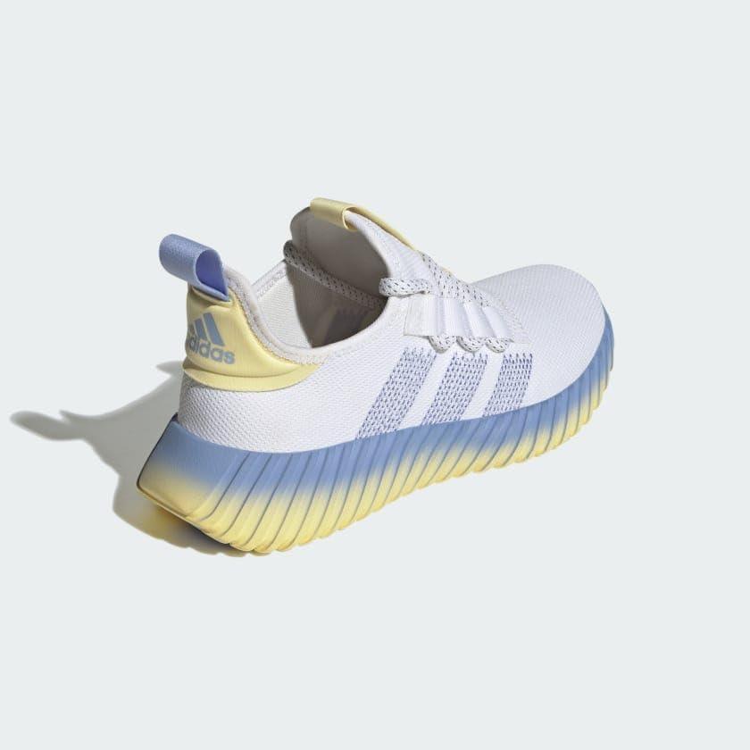 imageadidas Womens Kaptir Flow SneakerWhiteBlue SparkAlmost Yellow