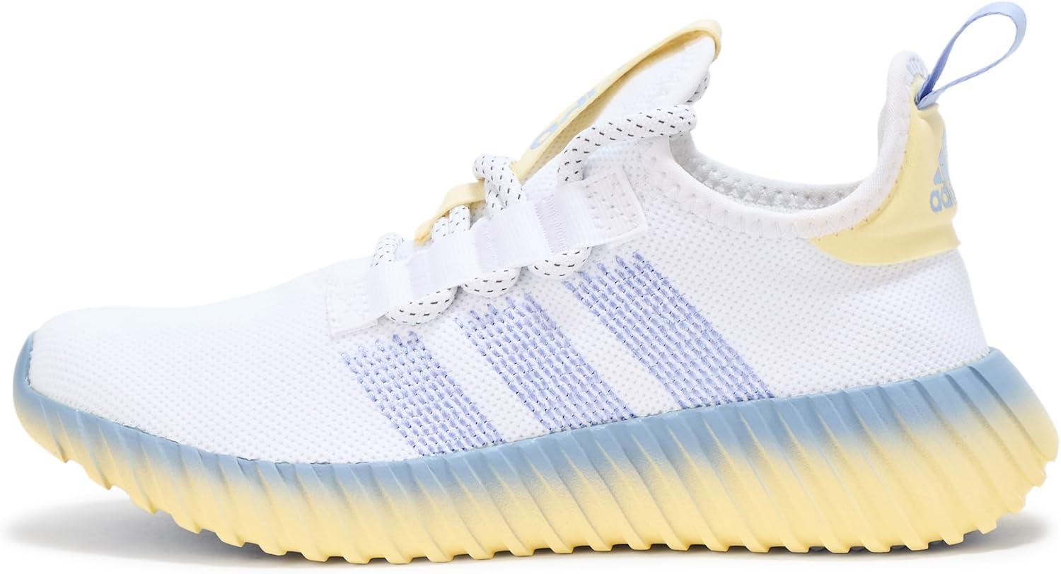imageadidas Womens Kaptir Flow SneakerWhiteClear SkySilver Metallic