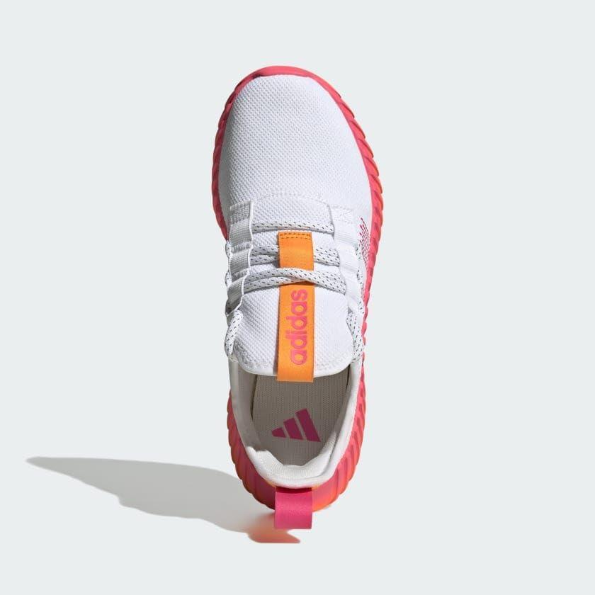 imageadidas Womens Kaptir Flow SneakerWhitePulse MagentaCrew Orange