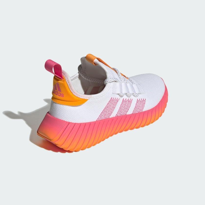 imageadidas Womens Kaptir Flow SneakerWhitePulse MagentaCrew Orange