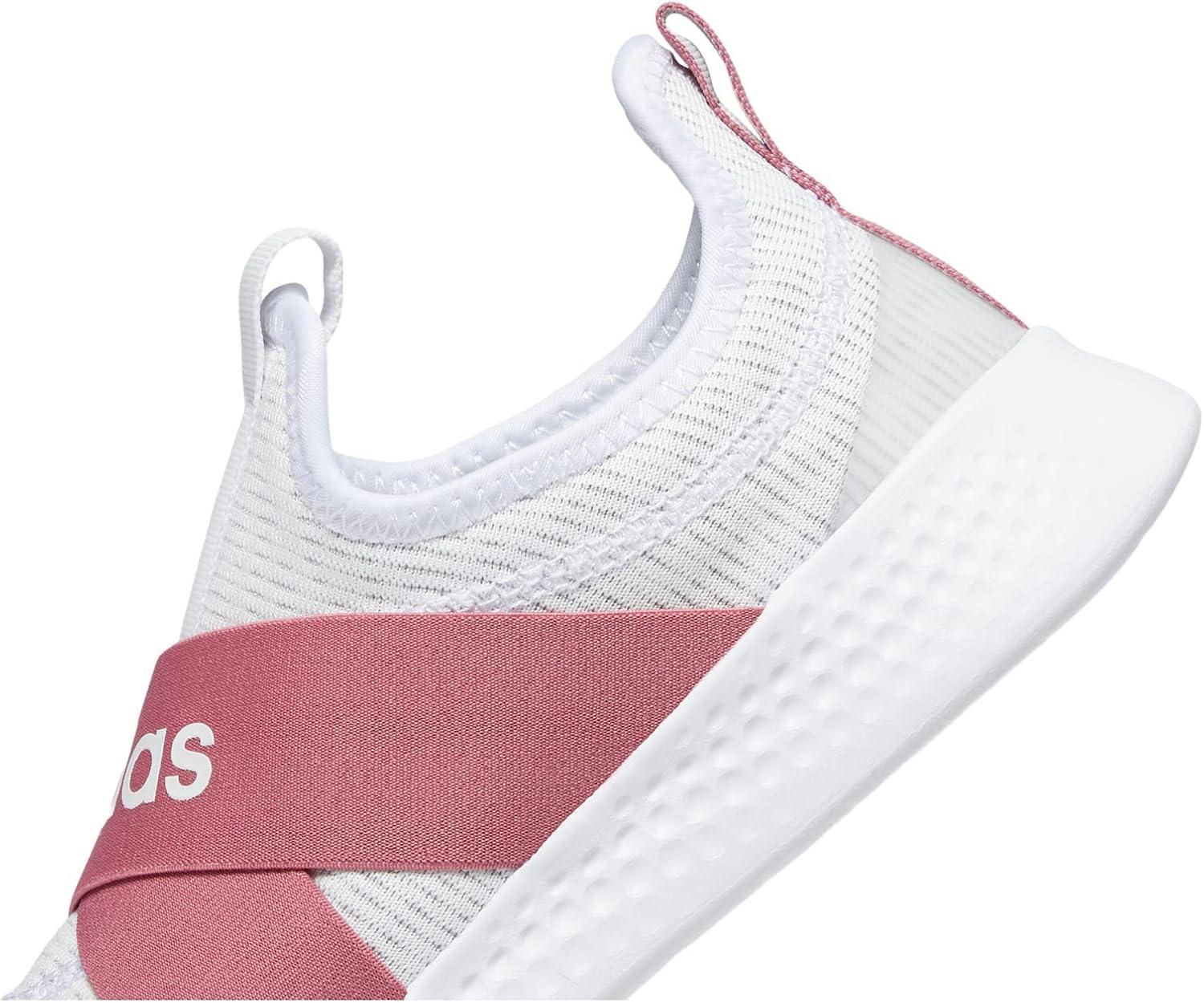 imageadidas Womens Puremotion Adapt Shoes RunningWhitePink StrataZero Metallic