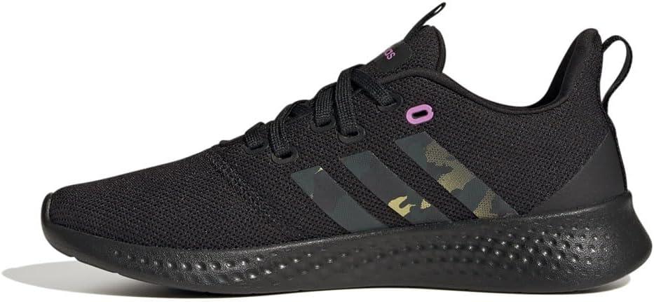 imageadidas Womens Puremotion ShoesCore BlackGreen OxidePulse Lilac