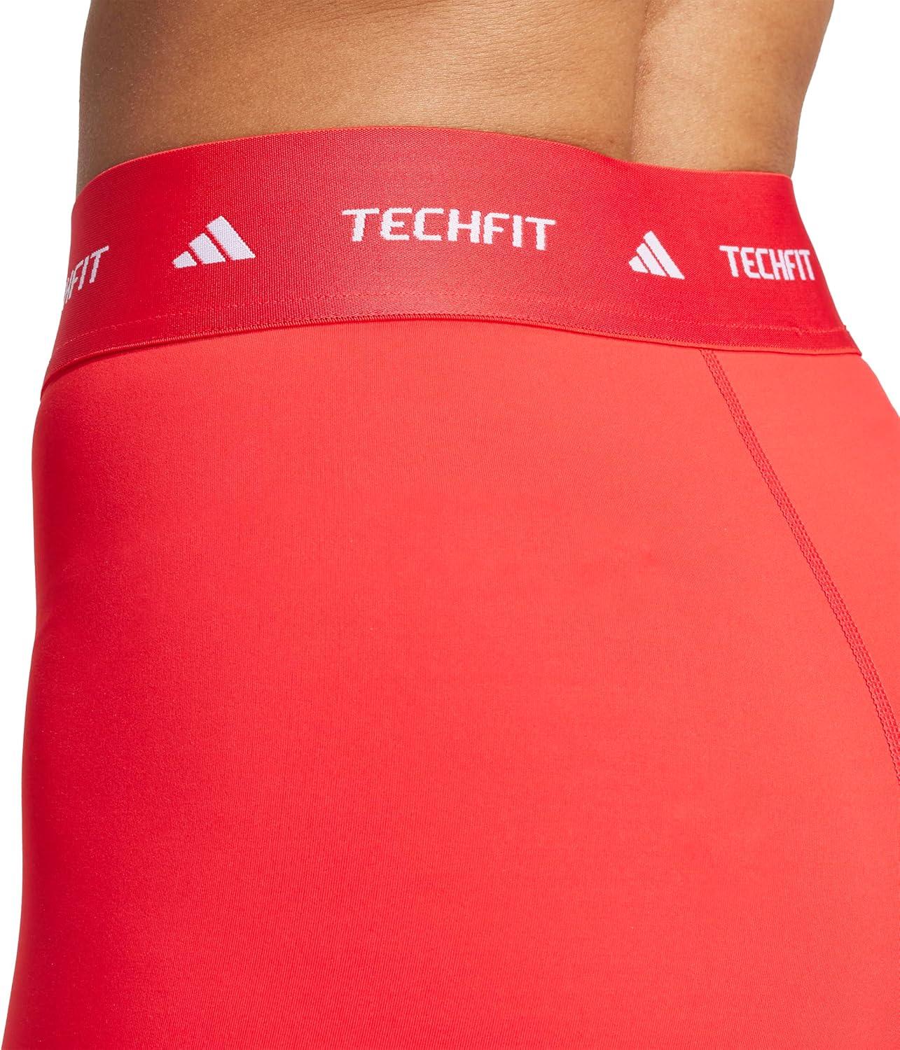 imageadidas Womens Techfit Training Short LeggingsPure Ruby