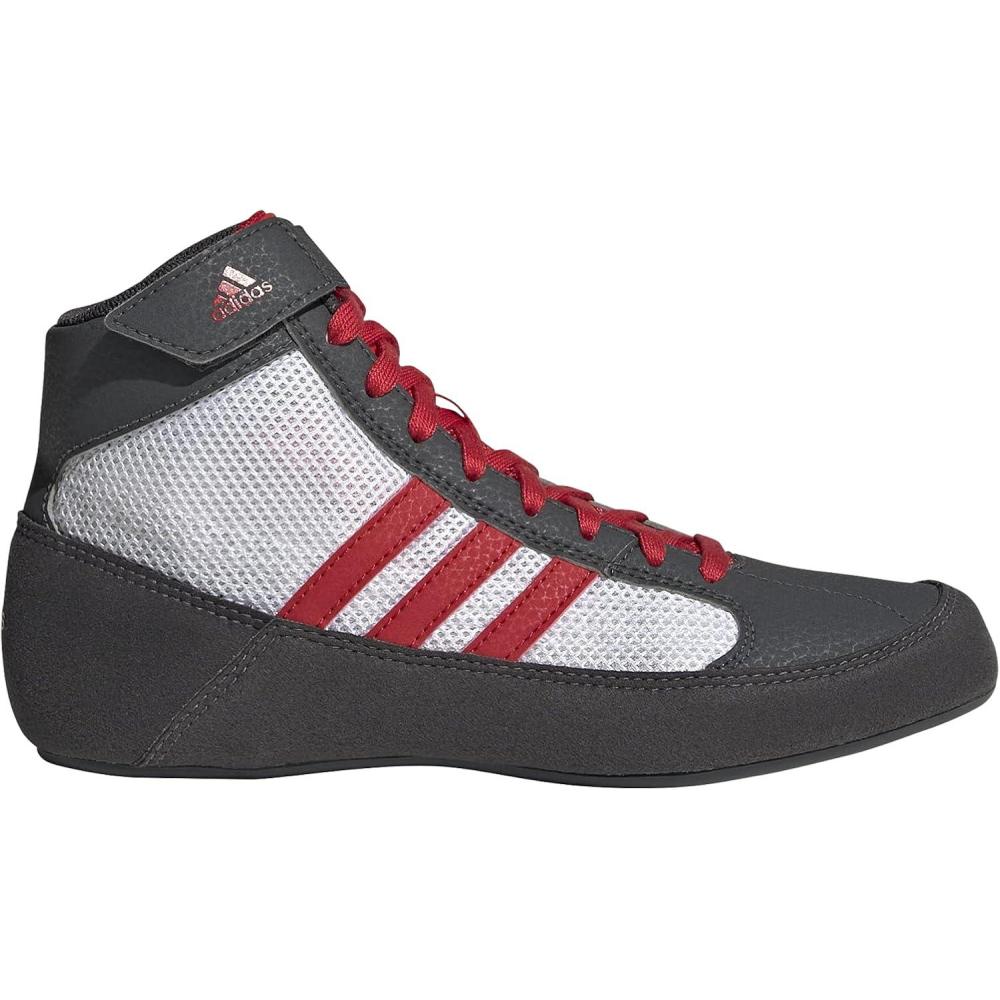 imageadidas HVC Wrestling ShoesGreyWhiteRed