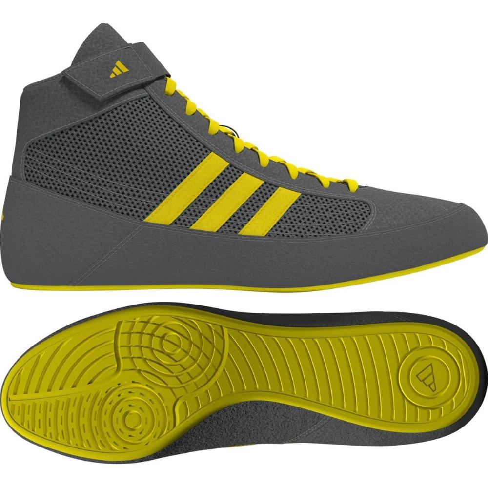 imageadidas HVC Wrestling ShoesGreyYellow