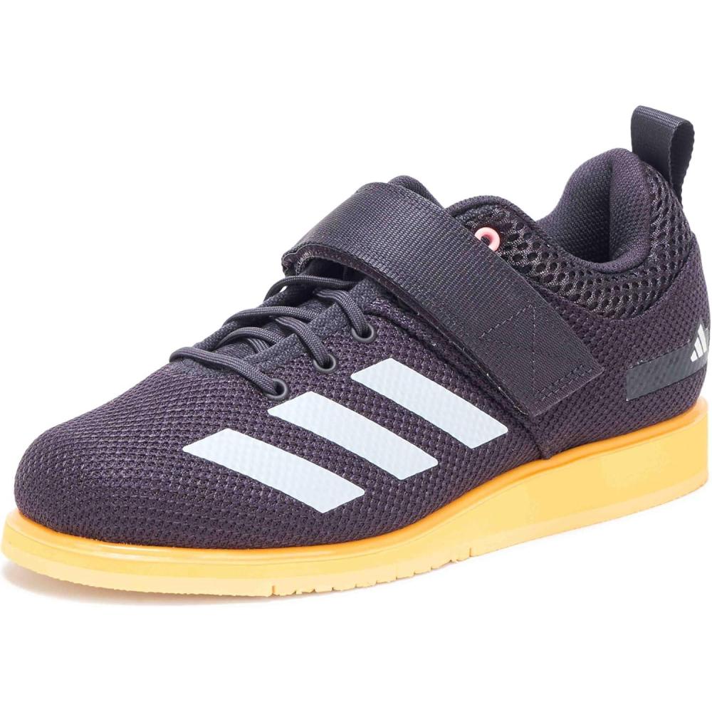 imageadidas UnisexAdult Powerlift 5 Weightlifting SneakerAurora BlackZero MetallicSpark