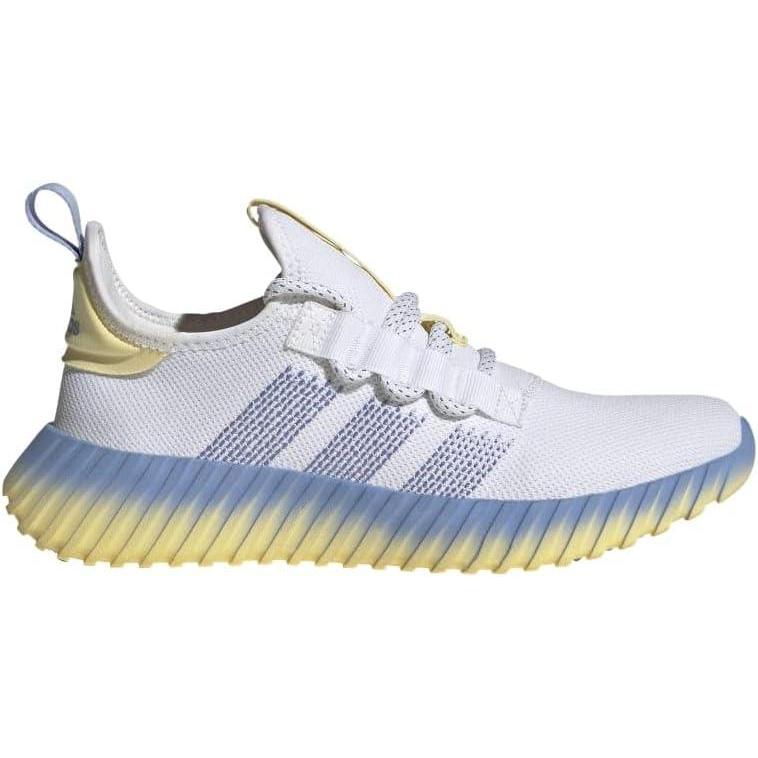 imageadidas Womens Kaptir Flow SneakerWhiteBlue SparkAlmost Yellow