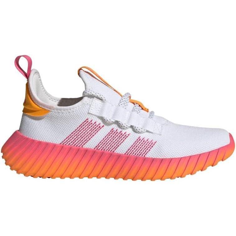 imageadidas Womens Kaptir Flow SneakerWhitePulse MagentaCrew Orange