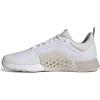 imageadidas UnisexAdult Dropset 2 SneakerWhiteLinen GreenSilver Pebble