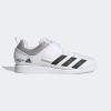 imageadidas UnisexAdult Powerlift 5 Weightlifting SneakerWhiteBlackGrey