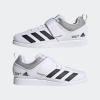 imageadidas UnisexAdult Powerlift 5 Weightlifting SneakerWhiteBlackGrey