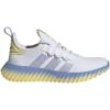 imageadidas Womens Kaptir Flow SneakerWhiteBlue SparkAlmost Yellow